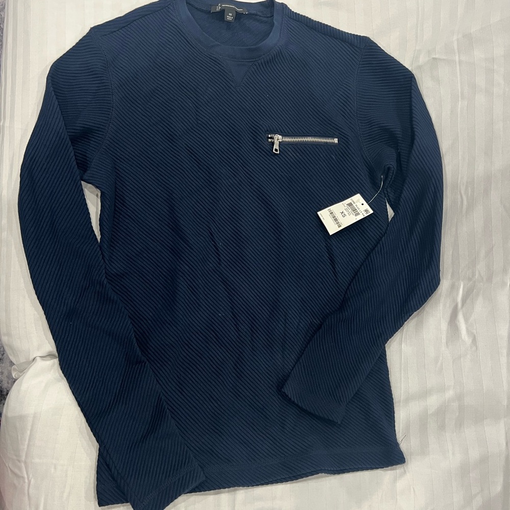 INC International Concepts Navy Dress Shirt